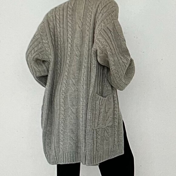 Rumored Woodland Cardigan | Flax Size L - Picture 2 of 9